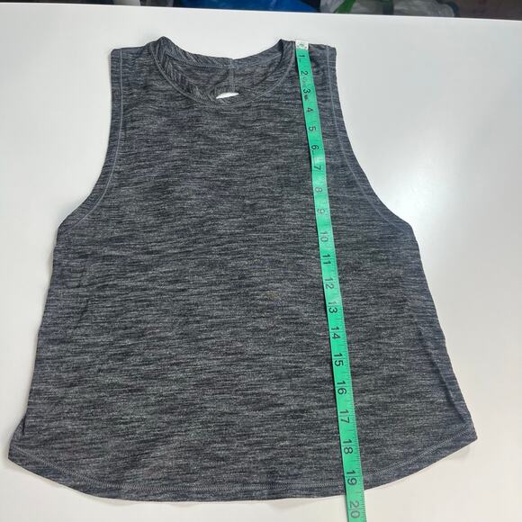 Lululemon Fast As‎ Light Muscle Tank Women’s Sz 4/6 Small Heathered Black W1NISS - Picture 12 of 12